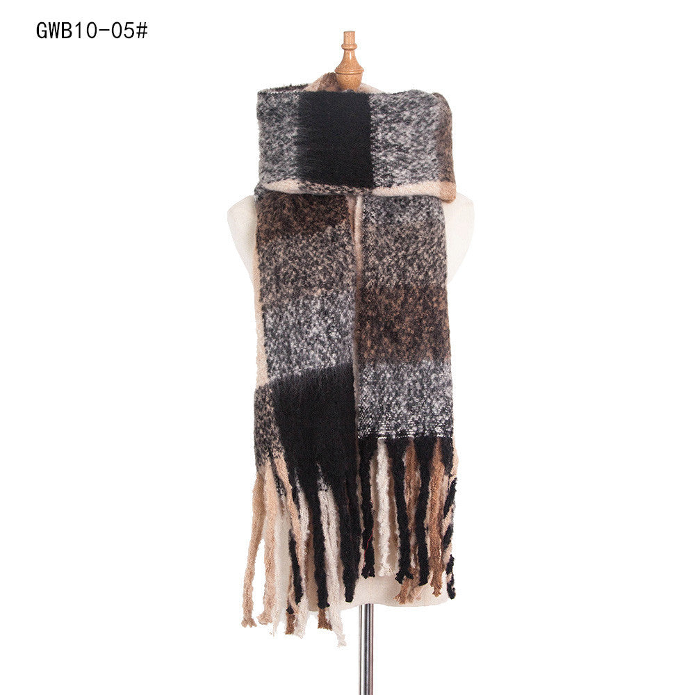 Casual Warm Thick Winter Scarves-Scarves & Shawls-GWB10-05-190-200cm-Free Shipping Leatheretro