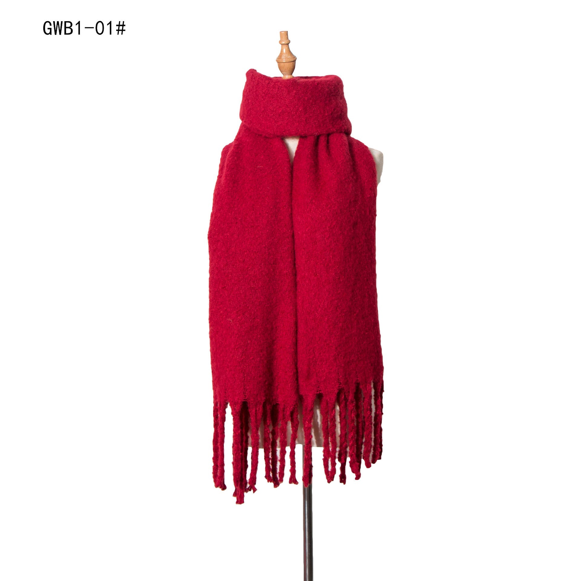 Winter Tassels Women Scarfs/capes-scarves-GWB1-01-190-220cm-Free Shipping Leatheretro