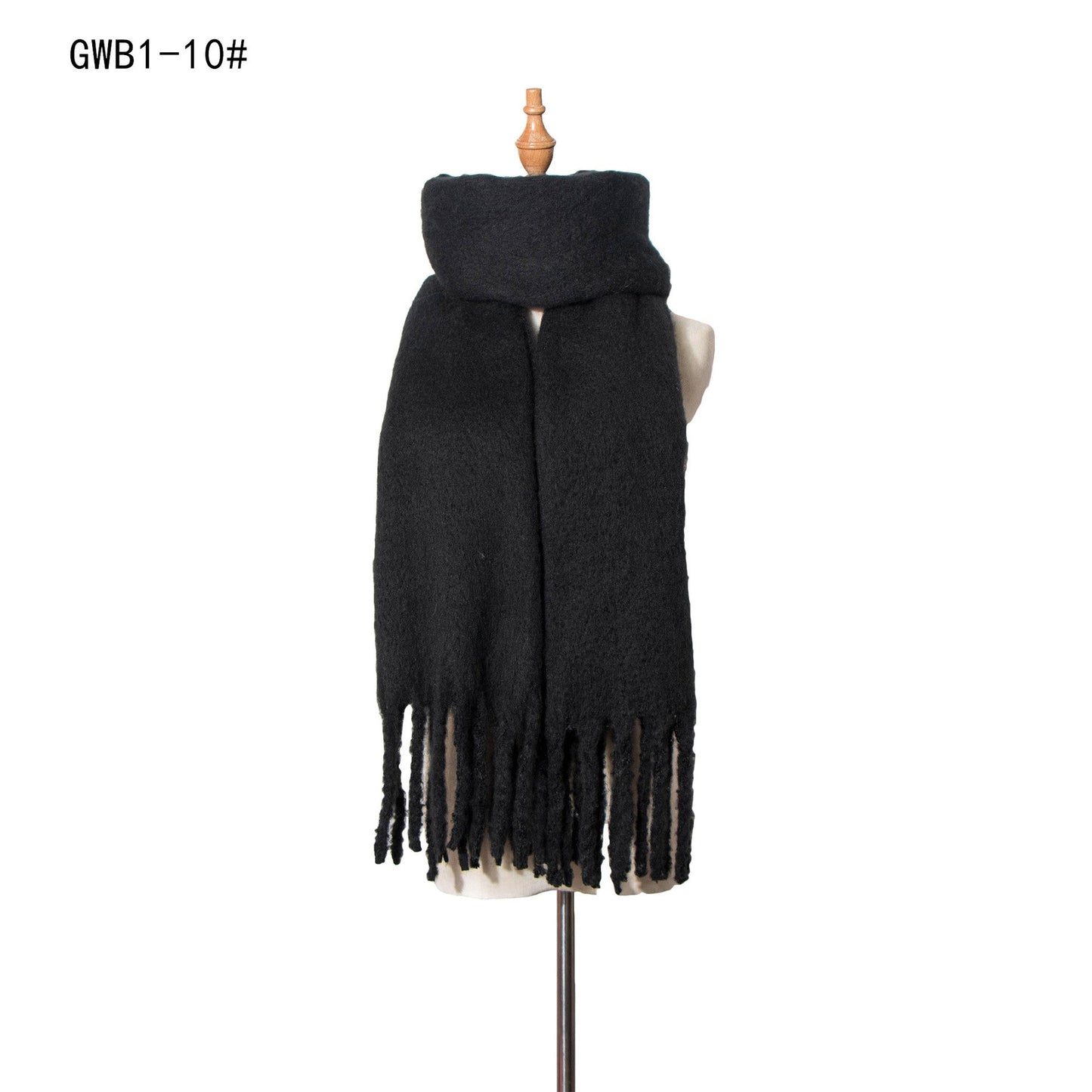Winter Tassels Women Scarfs/capes-scarves-GWB1-10-190-220cm-Free Shipping Leatheretro