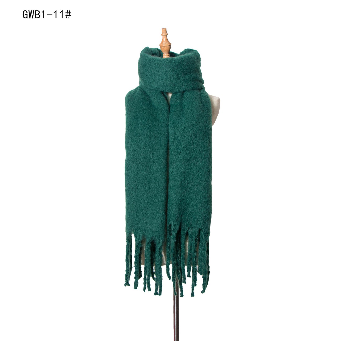 Winter Tassels Women Scarfs/capes-scarves-GWB1-11-190-220cm-Free Shipping Leatheretro