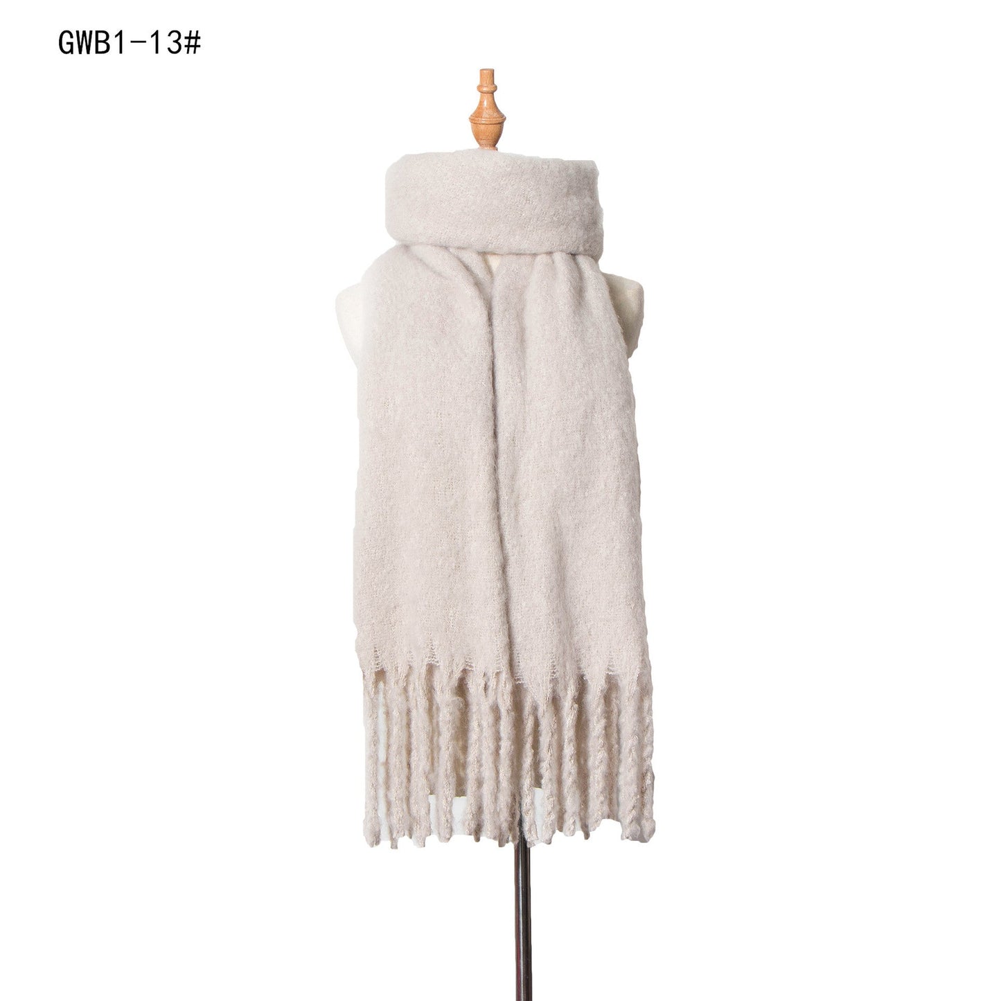 Winter Tassels Women Scarfs/capes-scarves-GWB1-13-190-220cm-Free Shipping Leatheretro