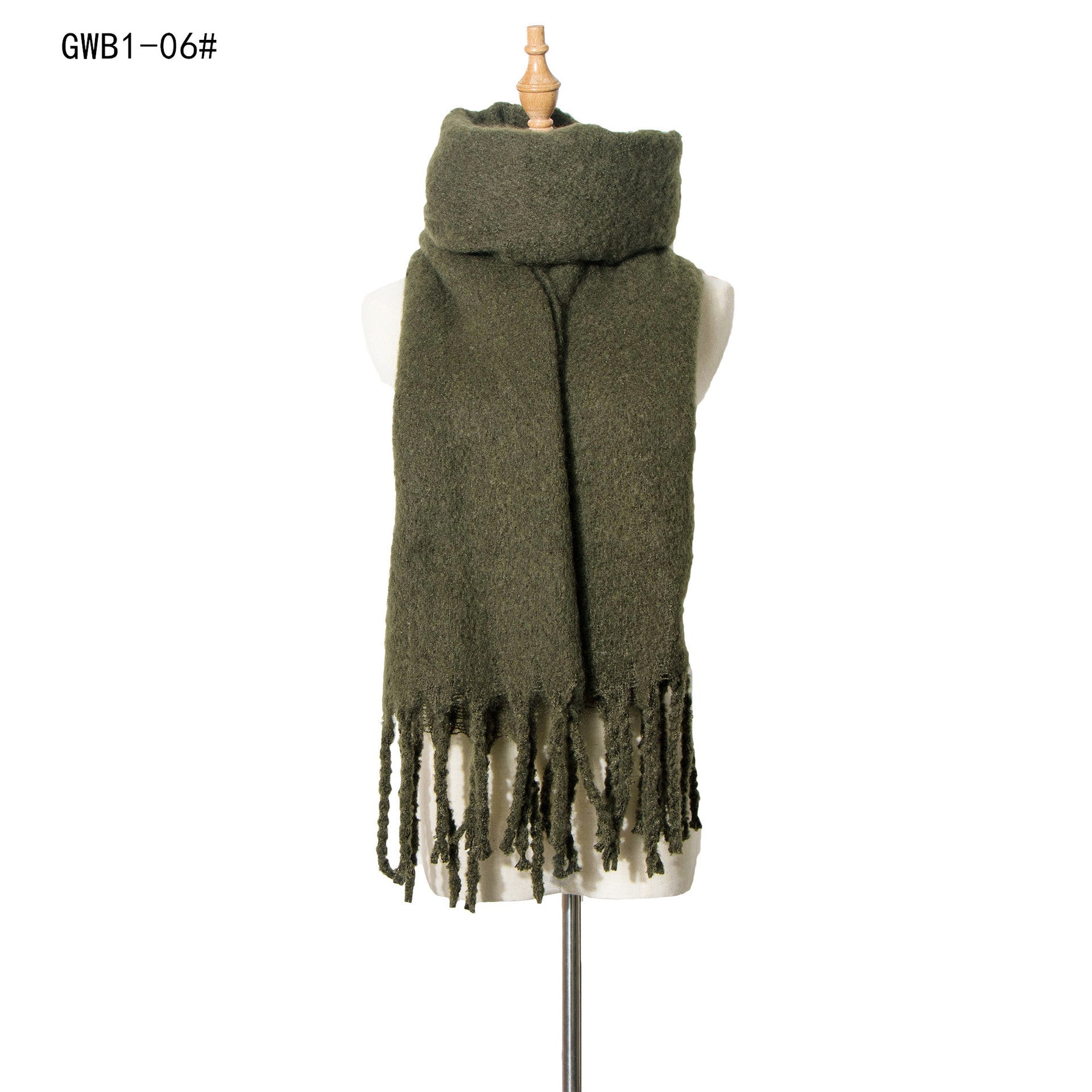 Winter Tassels Women Scarfs/capes-scarves-GWB1-06-190-220cm-Free Shipping Leatheretro