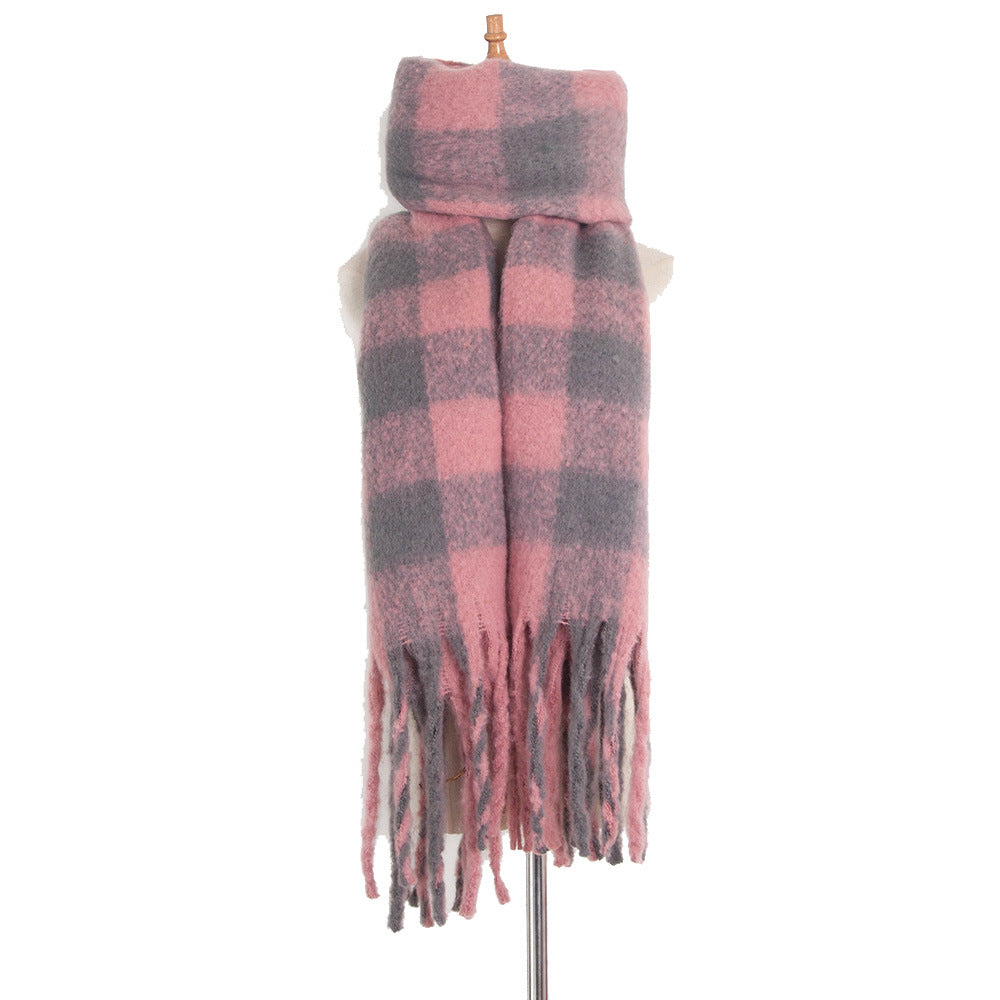 Casual Warm Thick Winter Scarves-Scarves & Shawls-GWB8-02-190-200cm-Free Shipping Leatheretro