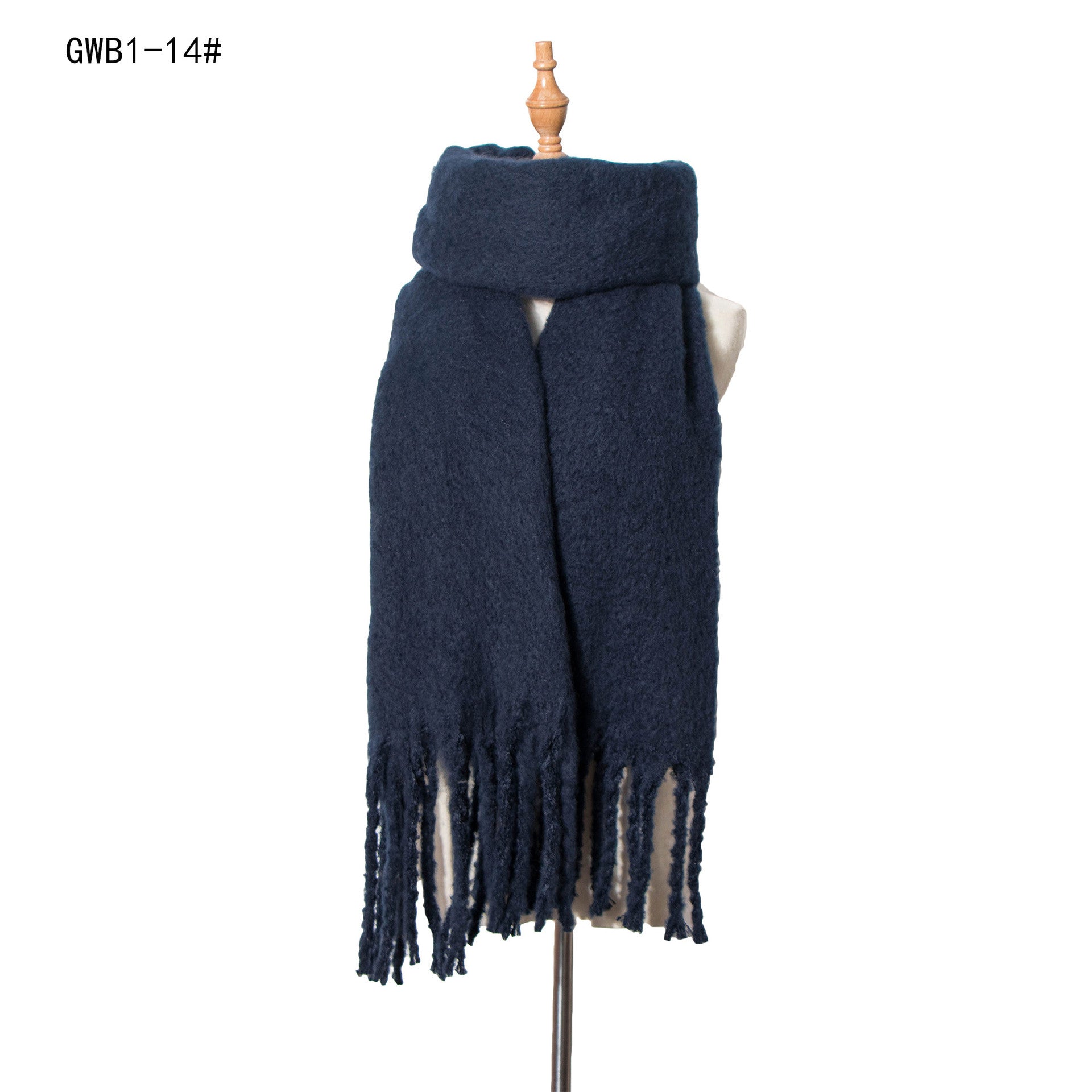 Winter Tassels Women Scarfs/capes-scarves-GWB1-14-190-220cm-Free Shipping Leatheretro
