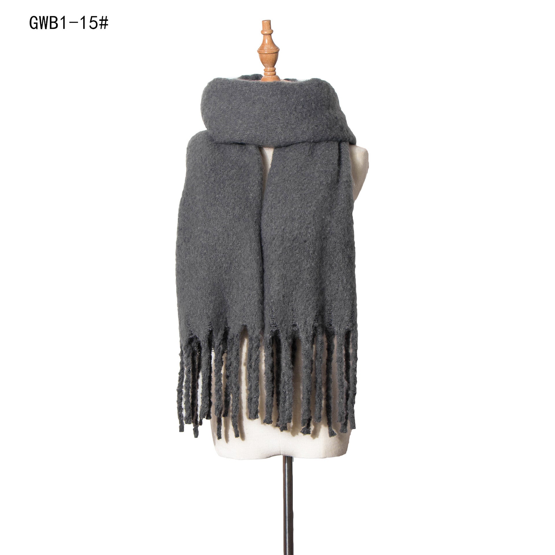 Winter Tassels Women Scarfs/capes-scarves-GWB1-15-190-220cm-Free Shipping Leatheretro