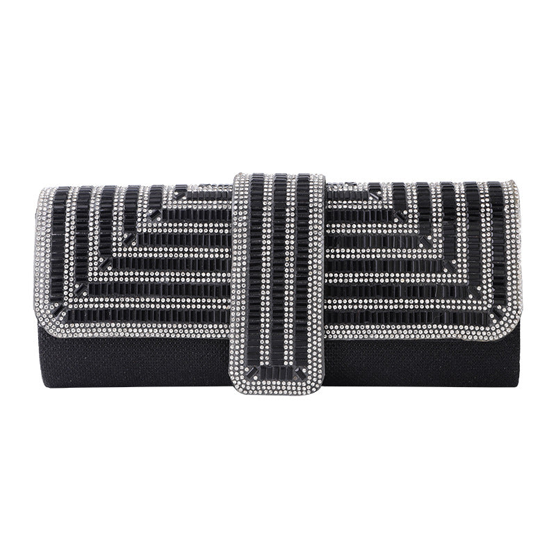 Fashion Shoulder Evening Clutches-Handbags-Silver-Free Shipping Leatheretro
