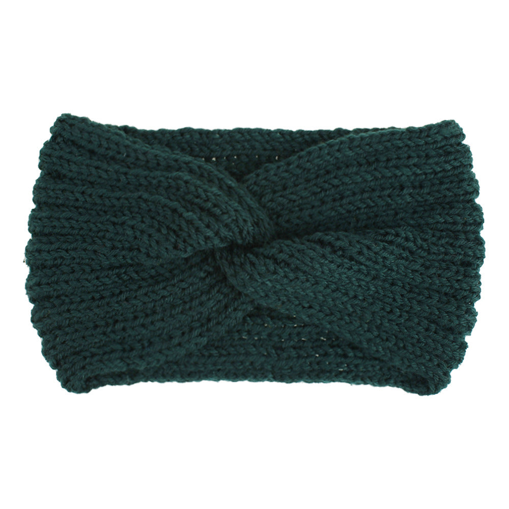Women Sporting Knitting Headbands (Buy one Get One)-Headbands-Dark Green-Free Shipping Leatheretro
