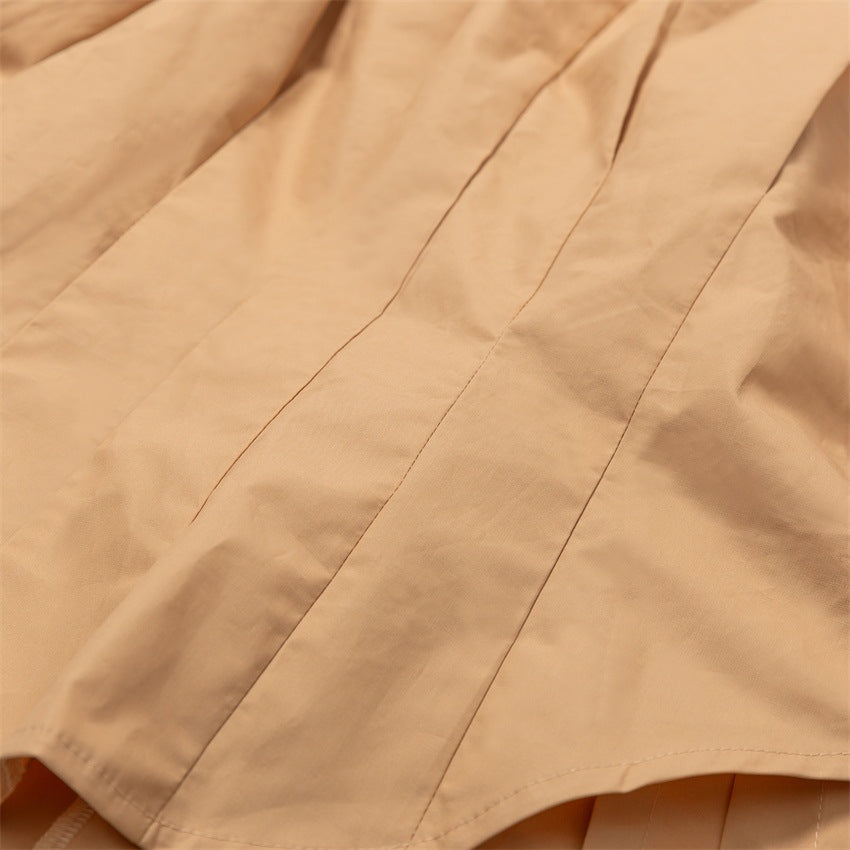 Designed Cotton Lantern Sleeves Women Shirts-Shirts & Tops-White-S-Free Shipping Leatheretro