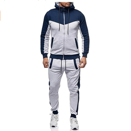 Casual Fall Men Hoodies Sports Suits-Sports Suits-Style2-M-Free Shipping Leatheretro