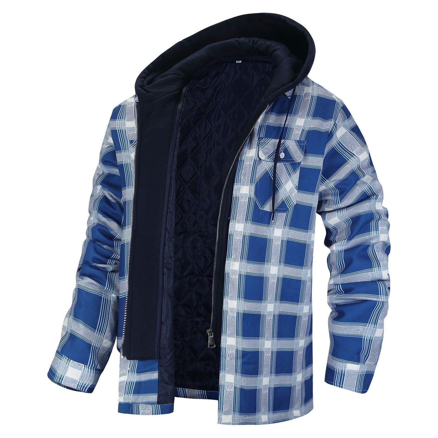 Casual Winter Thick Warm Long Sleeves Jacket Coats-Coats & Jackets-E-S-Free Shipping Leatheretro