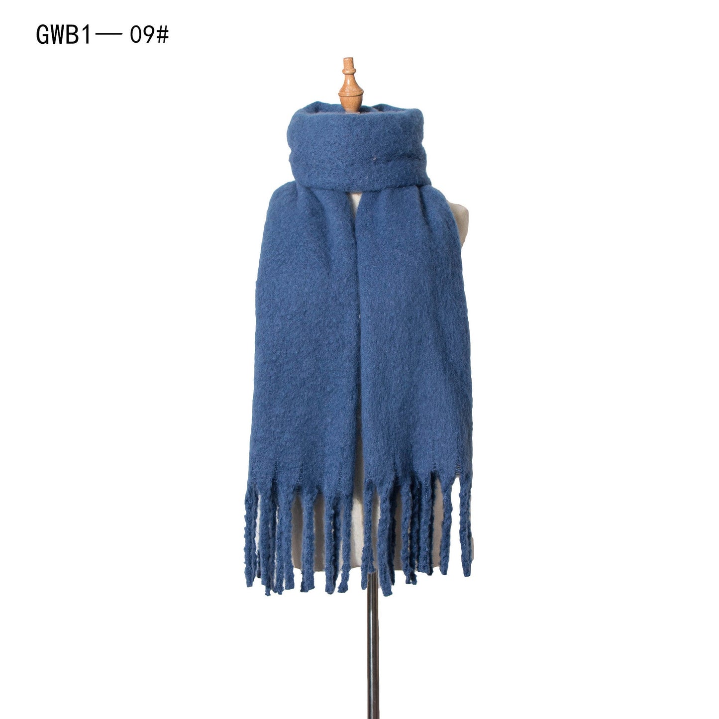 Winter Tassels Women Scarfs/capes-scarves-GWB1-09-190-220cm-Free Shipping Leatheretro