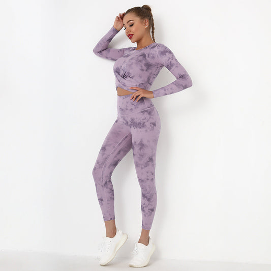 Sexy Elastic Air Breathable Sports Suits-Activewear-Pink-S-Free Shipping Leatheretro