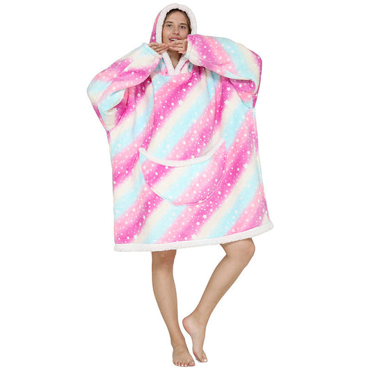 Cozy Sheep Fleece Warm Winter Sleepwear-Sleepwear & Loungewear-Style1-One Size-Free Shipping Leatheretro