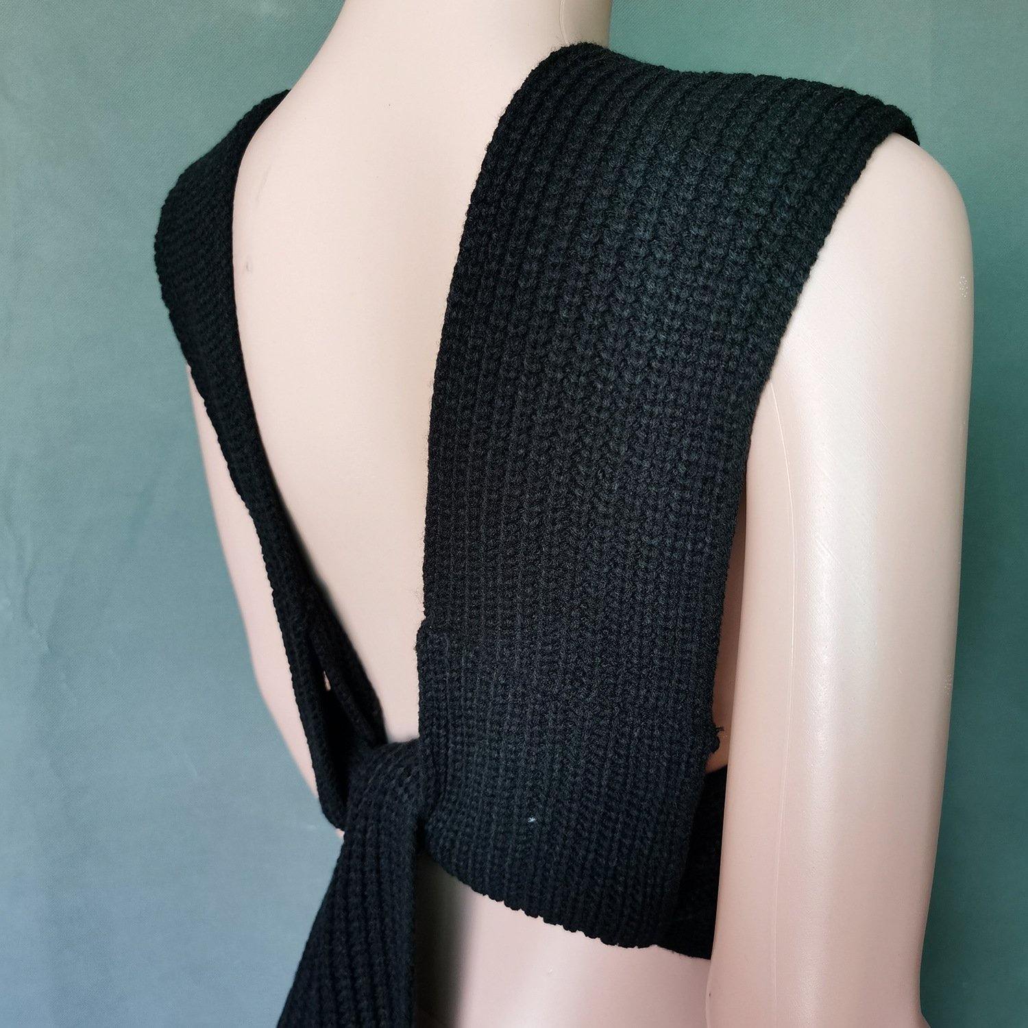 DIY Knitting Bangdage Tops-Crop Tops-White-One Size-Free Shipping Leatheretro