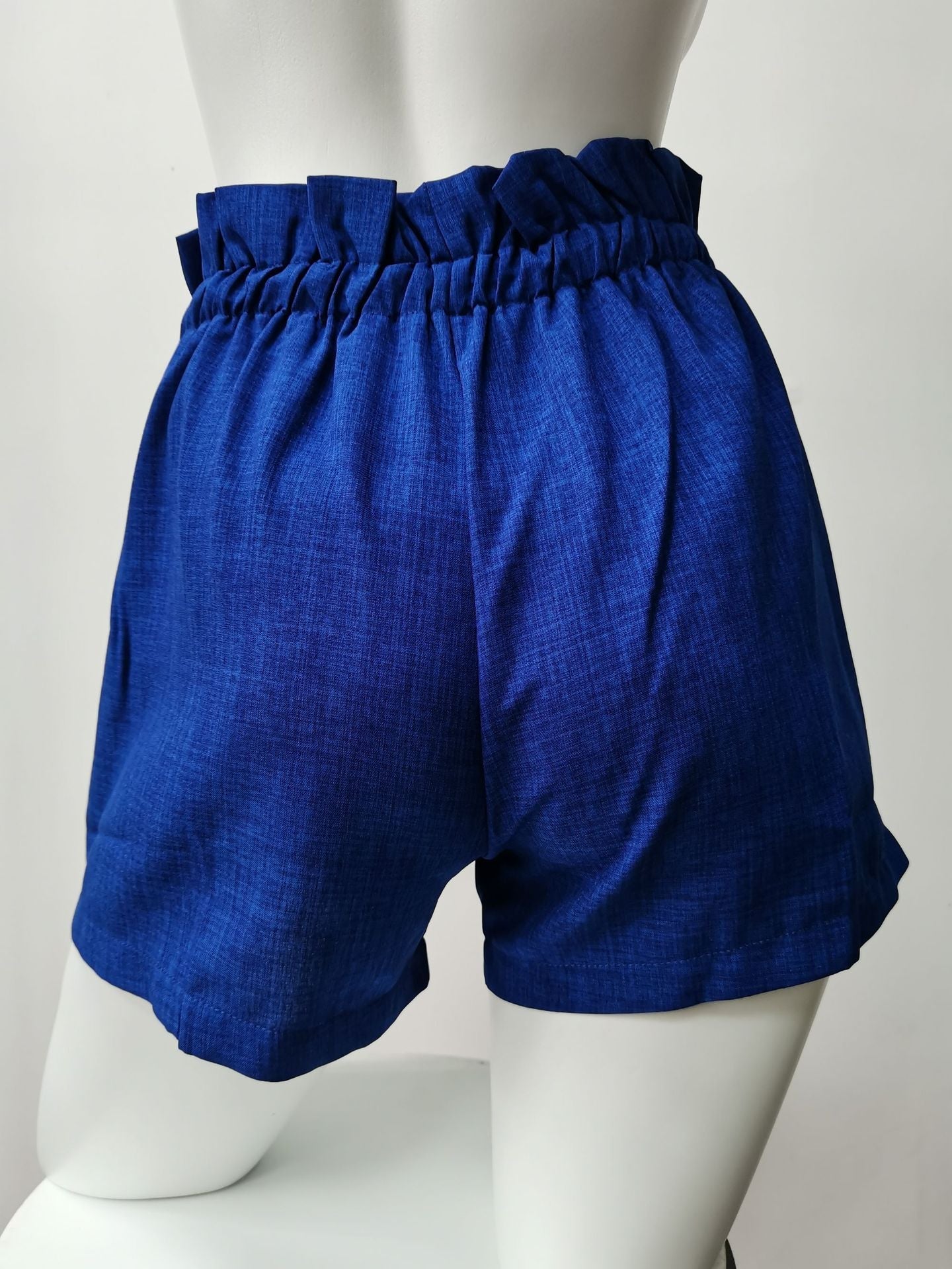 Casual Summer High Waist Women Shorts-Pants-Khaki-S-Free Shipping Leatheretro