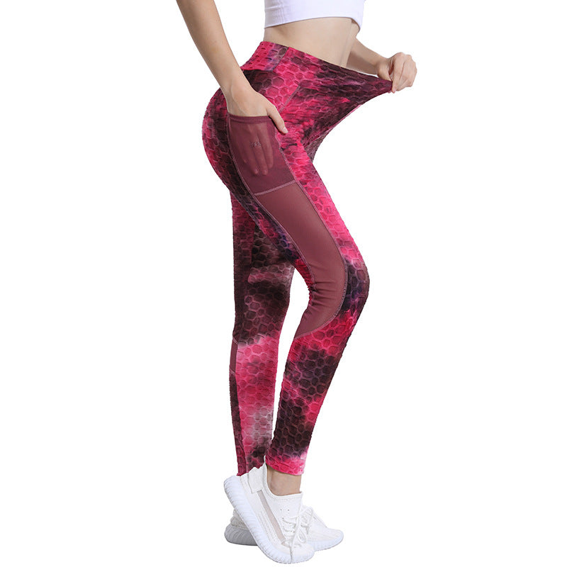 Sexy High Waist Yoga Leggings with Pocket-Activewear-Gray-S-Free Shipping Leatheretro