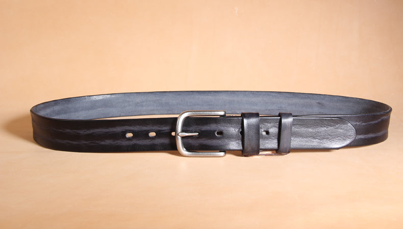 Casual Vintage Leather Belt for Men 5428-Leather Belt-Black-Free Shipping Leatheretro