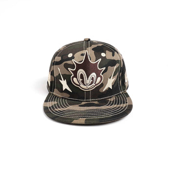 DND4DES Cartoon Character Embroidered Camo Cap-Hat, Cap, Beanie-One Size (Adjustable)-Free Shipping Leatheretro
