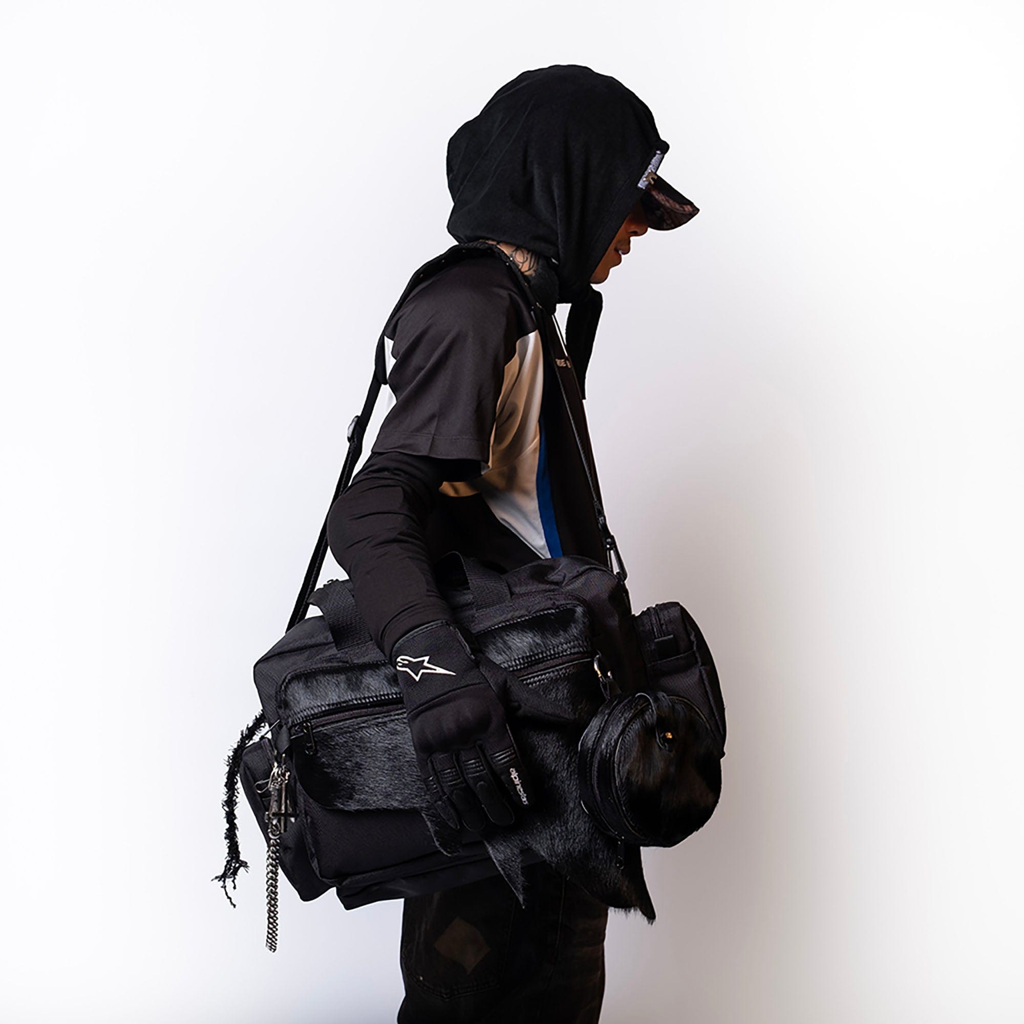 FVVO Horse Hair Multi-Functional Backpack-Bag-Shoulder strap-Free Shipping Leatheretro