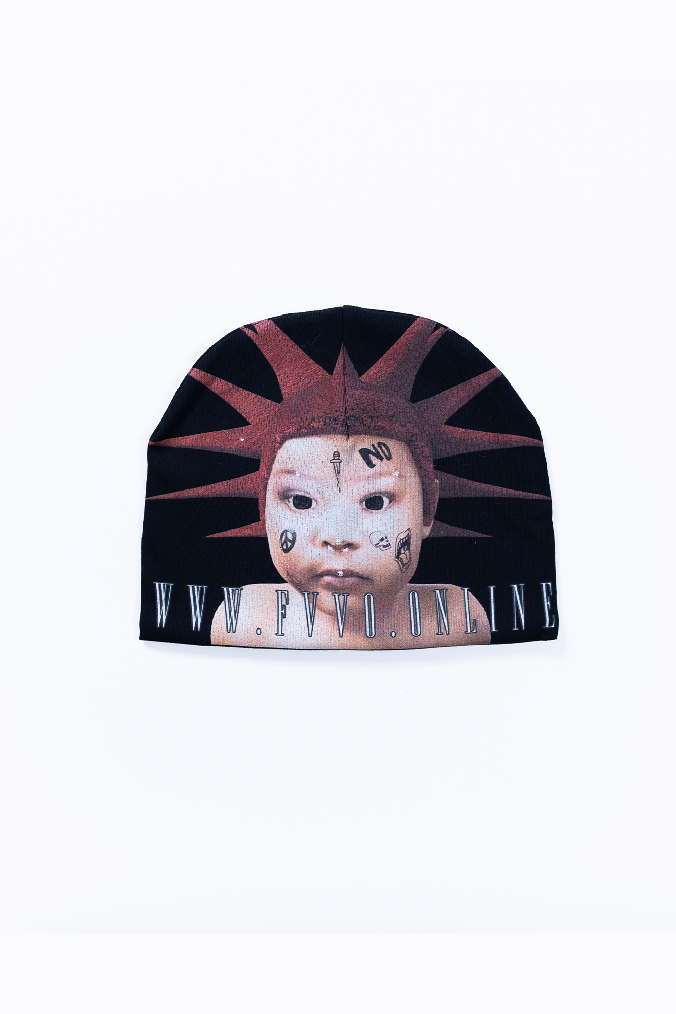 FVVO Graphic Dimension Beanie-Hat, Cap, Beanie-Black-Free Shipping Leatheretro