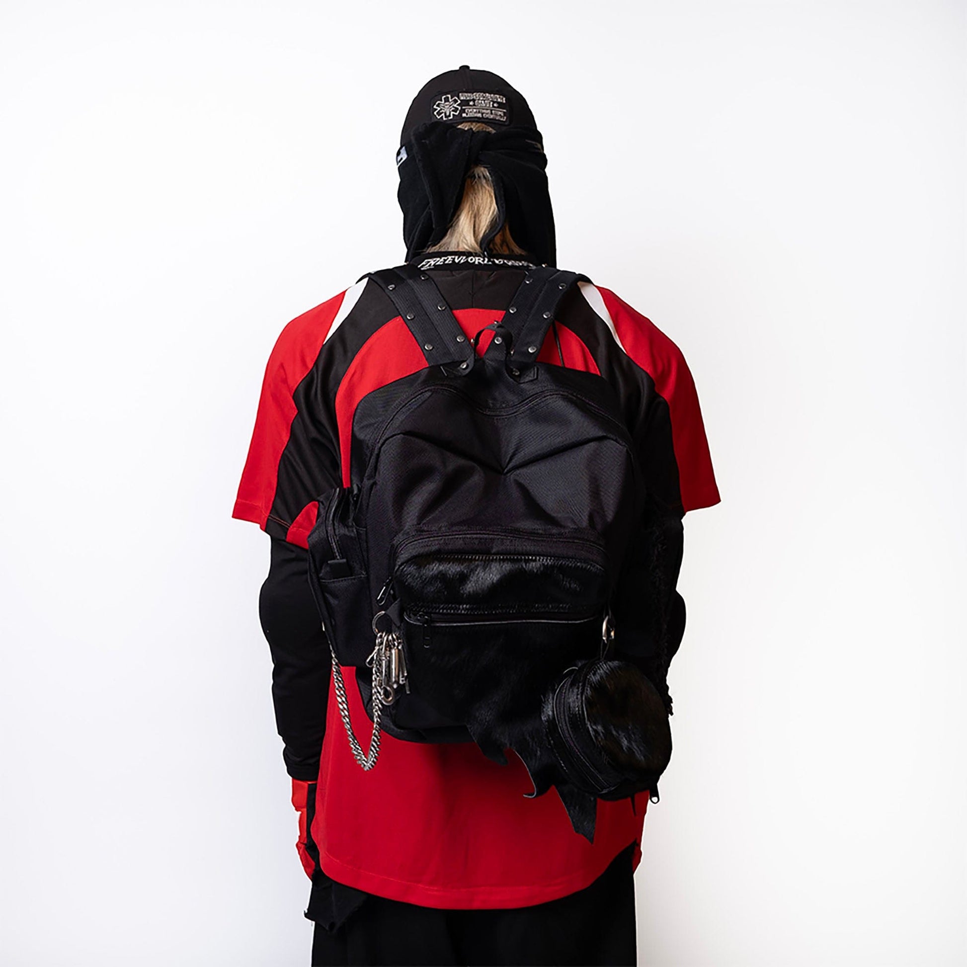 FVVO Horse Hair Multi-Functional Backpack-Bag-Backpack strap-Free Shipping Leatheretro