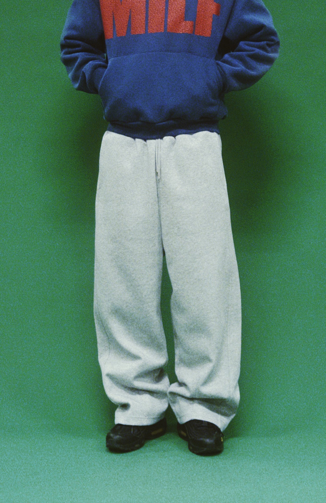 EVETS Embroidered Essential Straight Sweatpants-Pants-S-Free Shipping Leatheretro