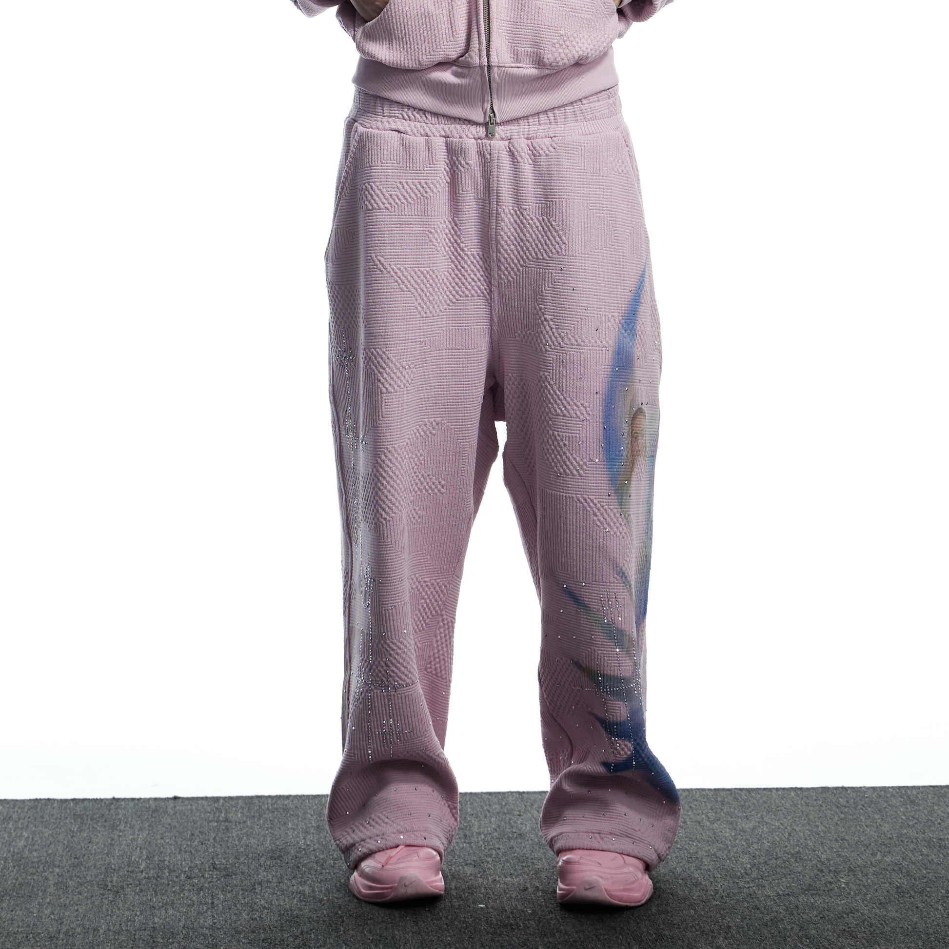 DND4DES Dreamcore Print Diamond Sweatpants-Pants-S-Free Shipping Leatheretro