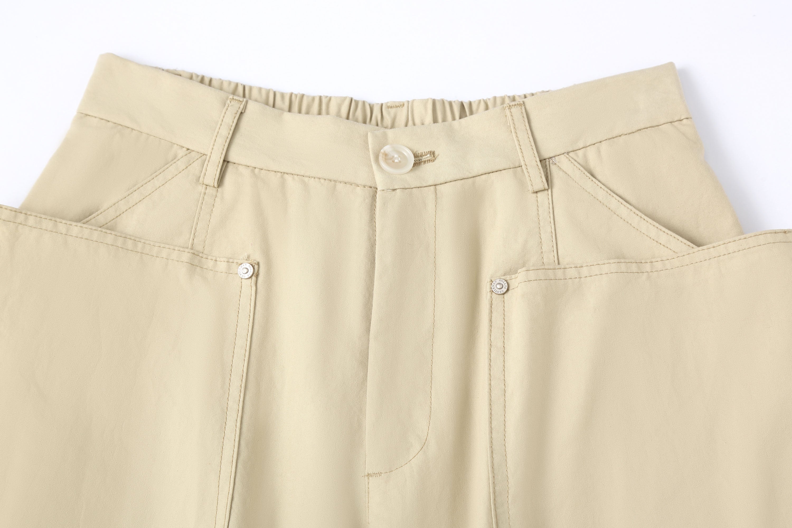 CLP Utility Big-Pocket Barrel Pants-Pants-M-Black-Free Shipping Leatheretro