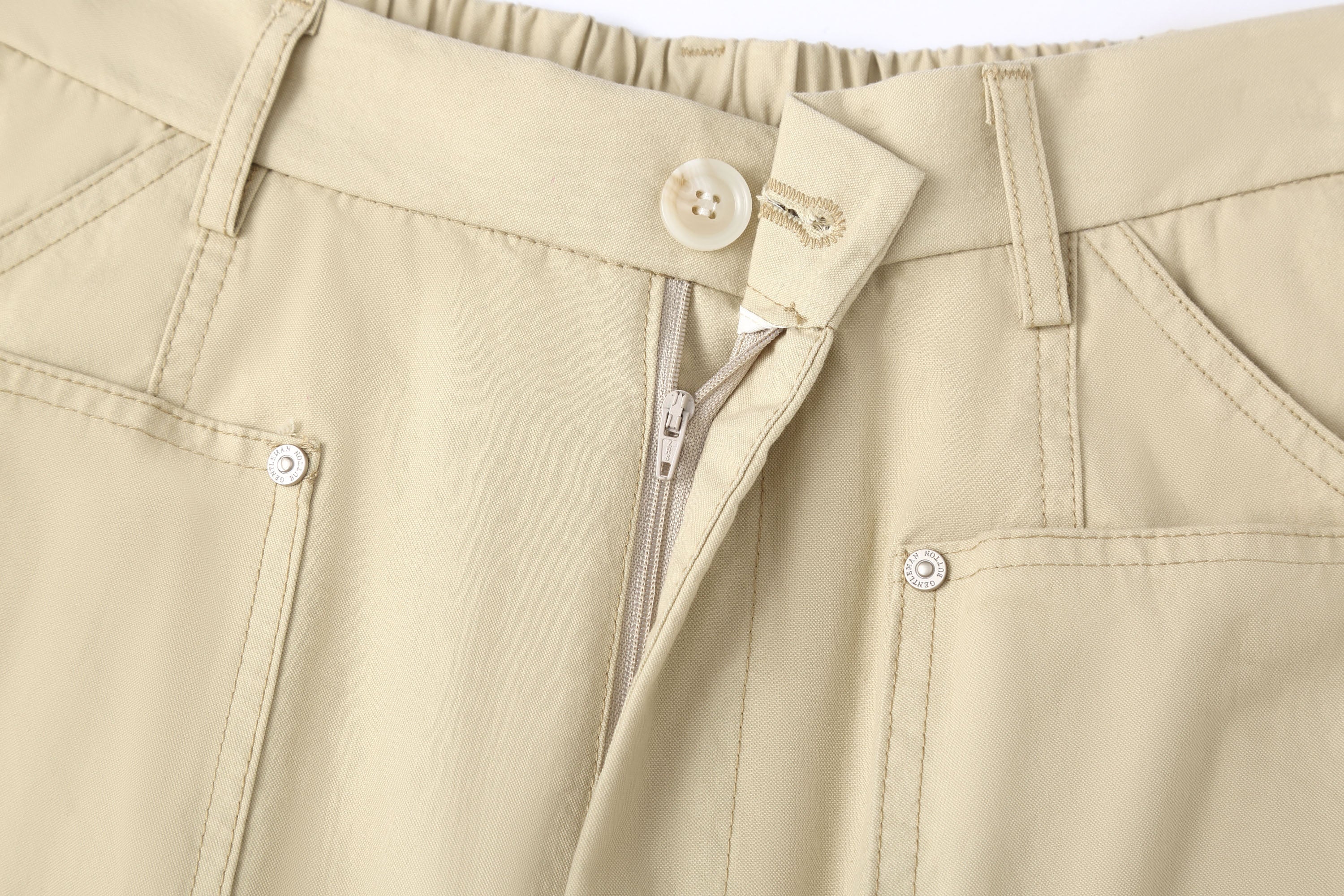 CLP Utility Big-Pocket Barrel Pants-Pants-M-Black-Free Shipping Leatheretro