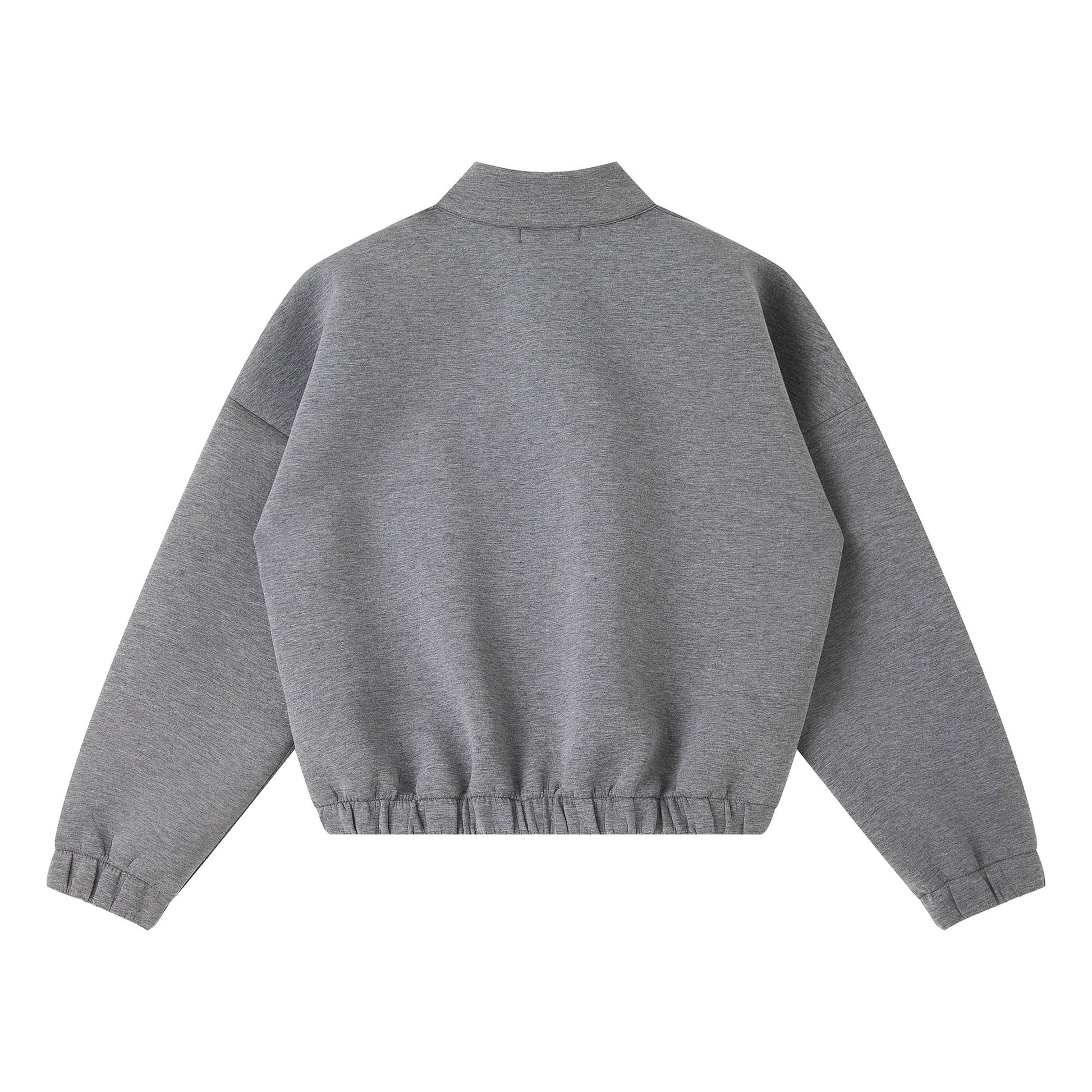 CLP The Astronaut Mockneck Sweatshirt-Sweatshirt-Gray-M-Free Shipping Leatheretro