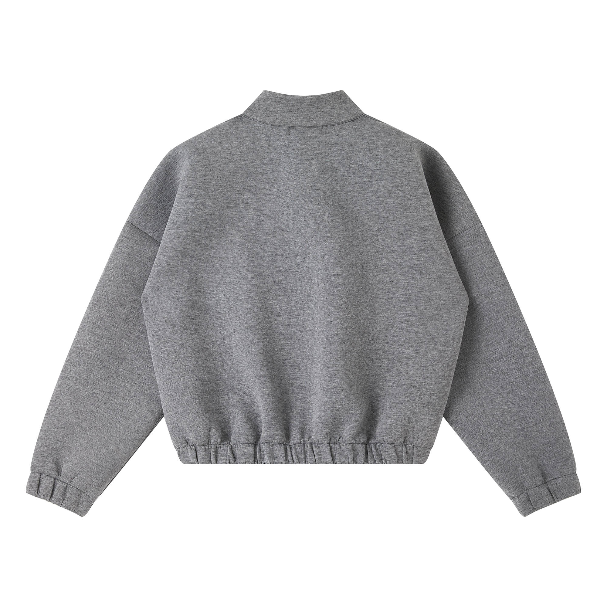CLP The Astronaut Mockneck Sweatshirt-Sweatshirt-Gray-M-Free Shipping Leatheretro