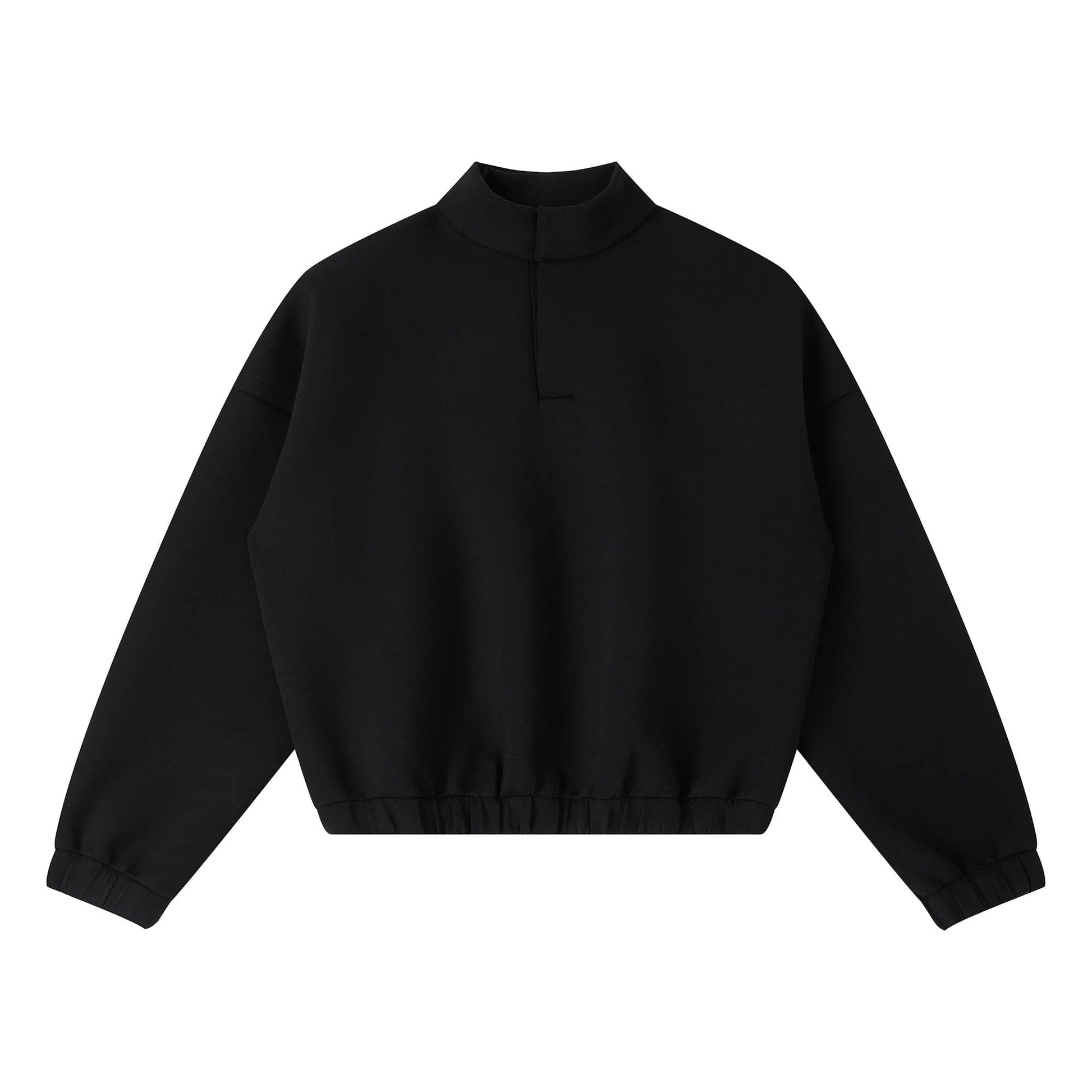 CLP The Astronaut Mockneck Sweatshirt-Sweatshirt-Gray-M-Free Shipping Leatheretro