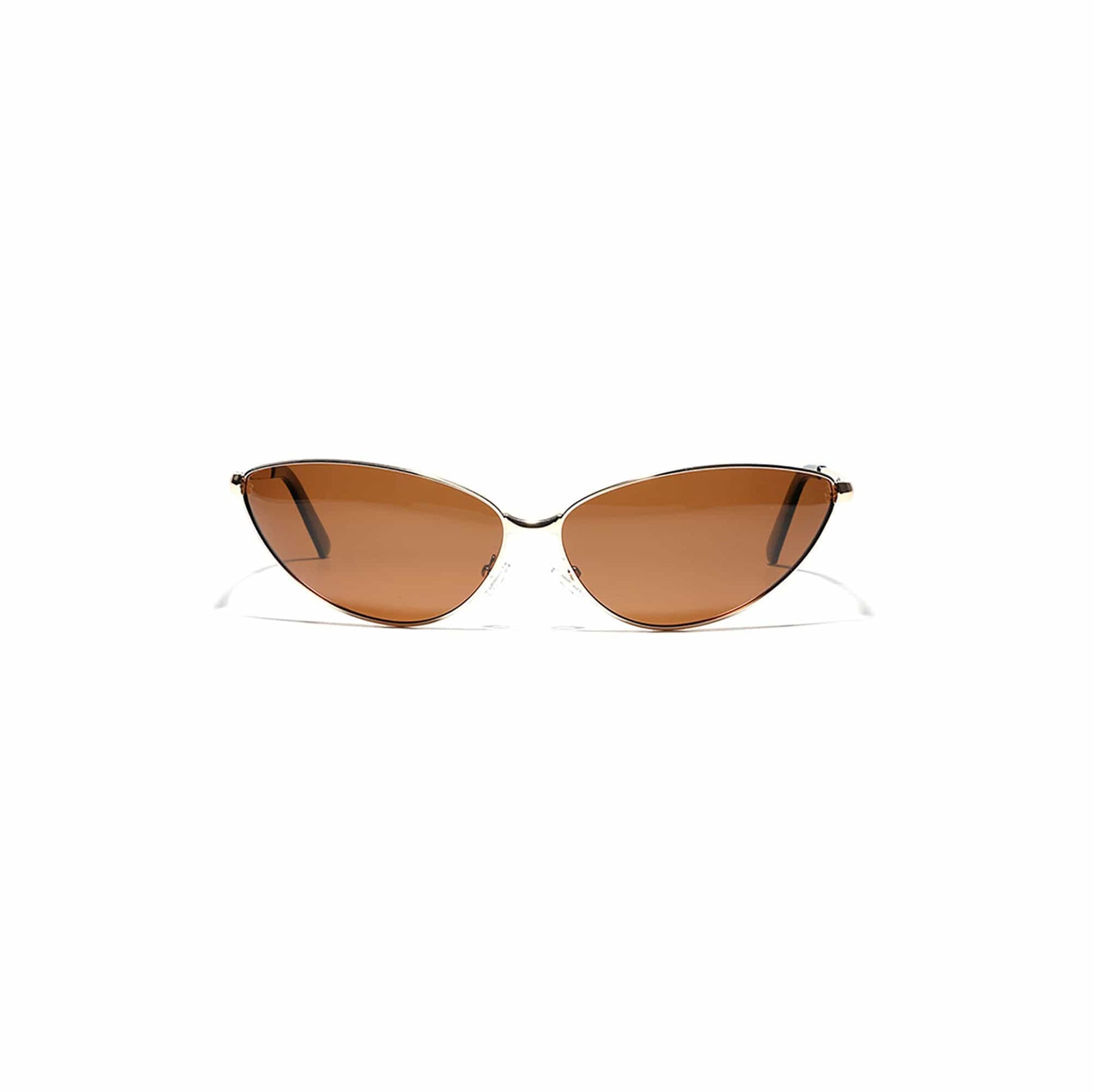 DAMAGE ASIA Alien Cat-Eye Sunglasses-Sunglasses-Brown-Free Shipping Leatheretro