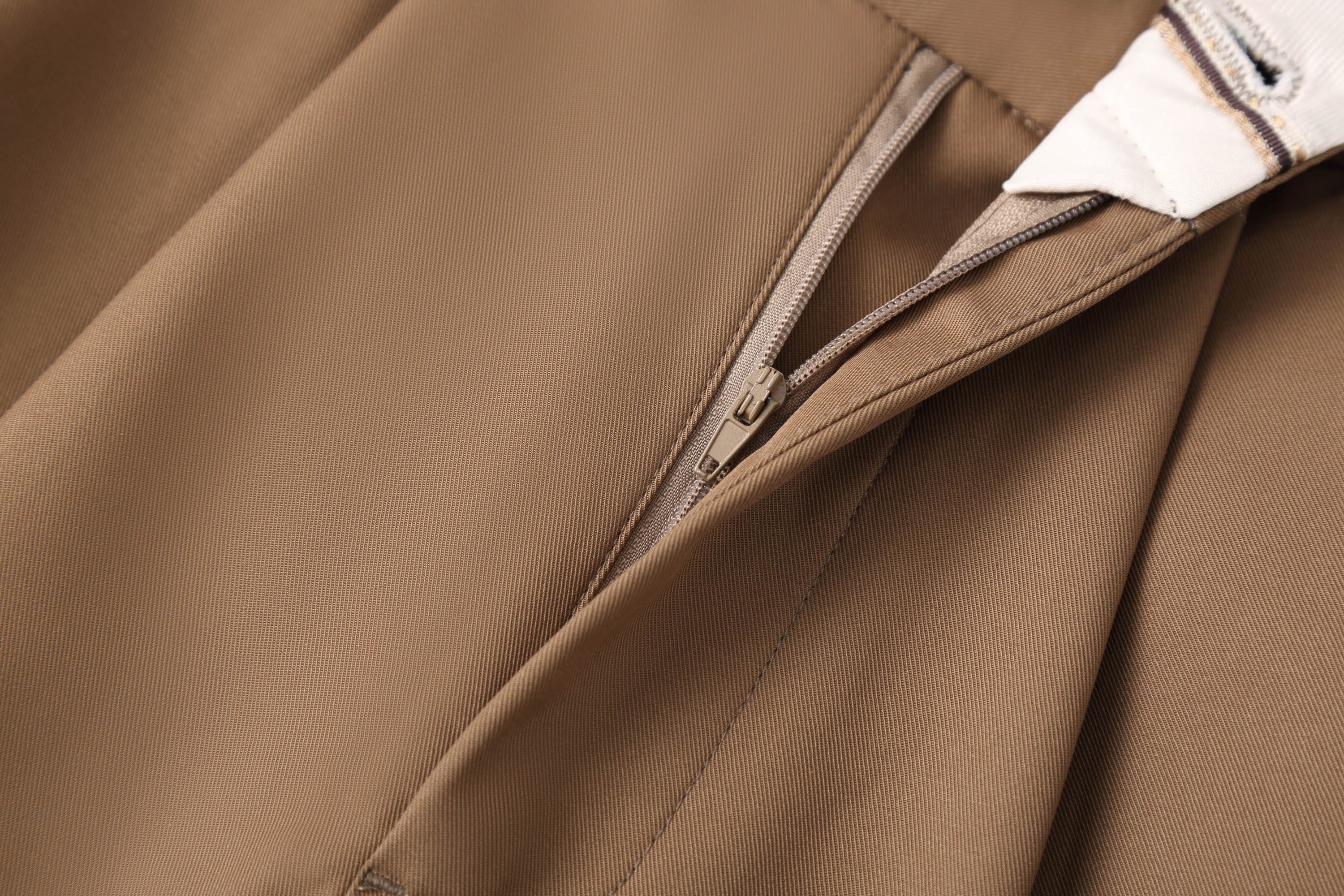 CLP Retro Pleated Wide-Leg Trousers-Pants-S-Free Shipping Leatheretro