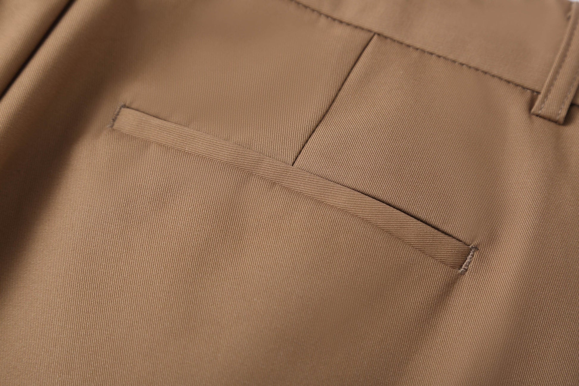 CLP Retro Pleated Wide-Leg Trousers-Pants-S-Free Shipping Leatheretro