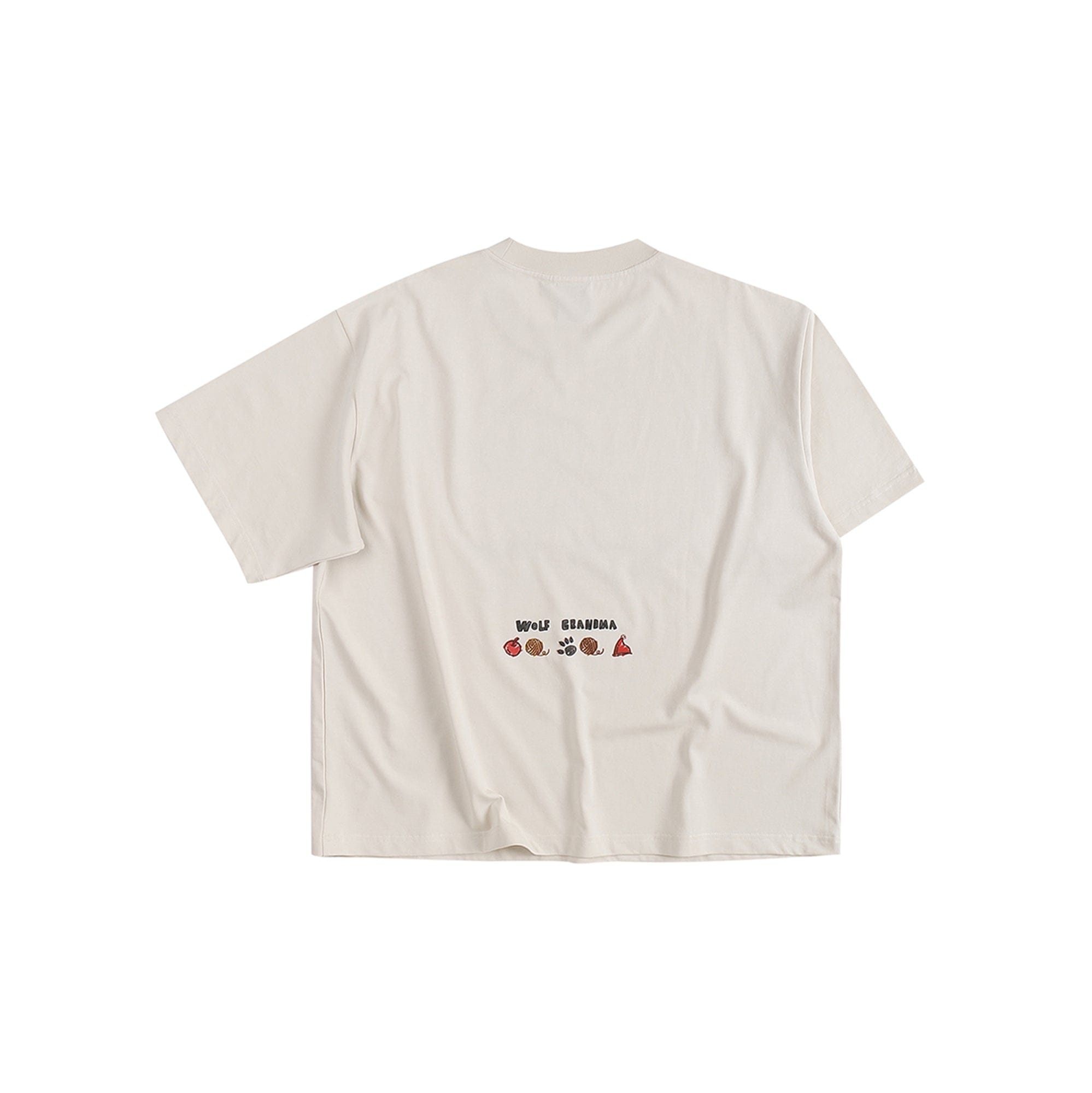 FACEONLAB Little Red Riding Knight Graphic T-Shirt-T Shirt-M-Gray-Free Shipping Leatheretro