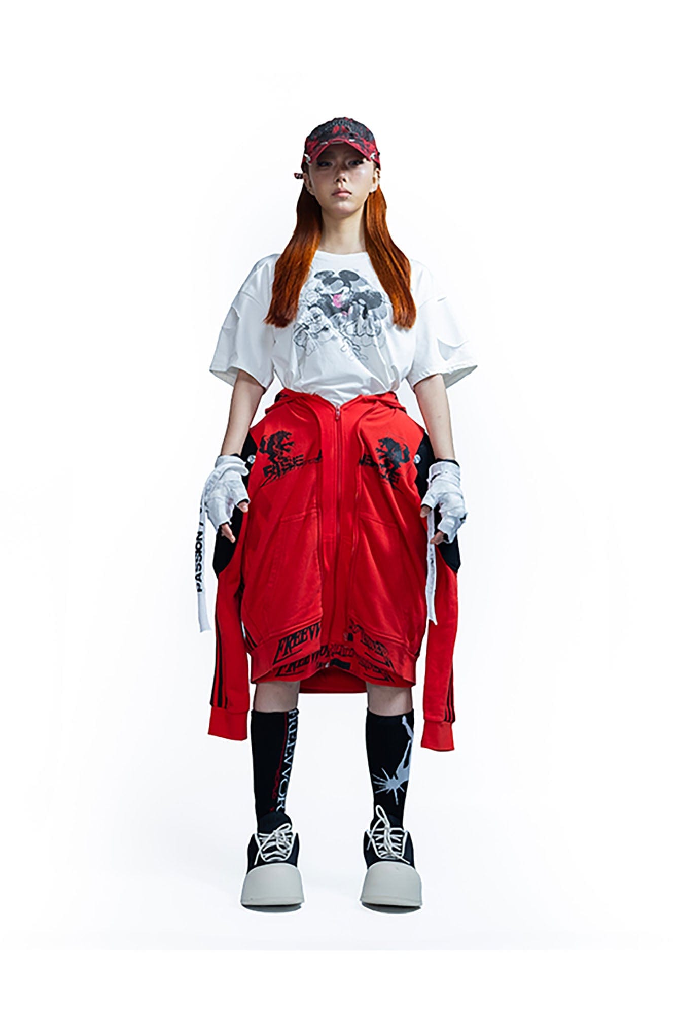 FVVO Mocking Mickey 18 Prohibitions T-Shirt-T Shirt-S-White-Free Shipping Leatheretro