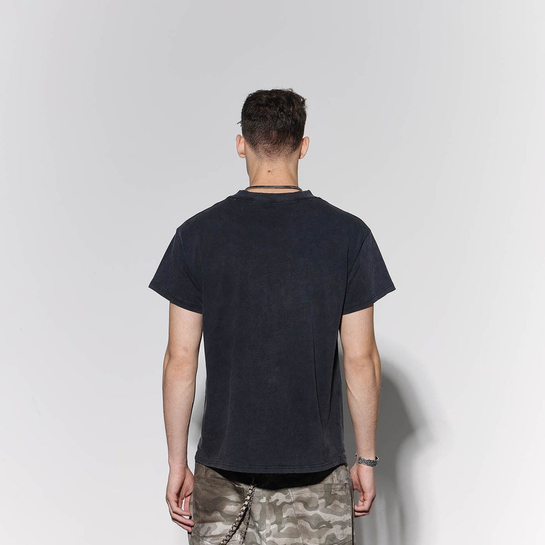 DND4DES Double-Headed Eagle Distressed T-Shirt-T Shirt-S-Free Shipping Leatheretro