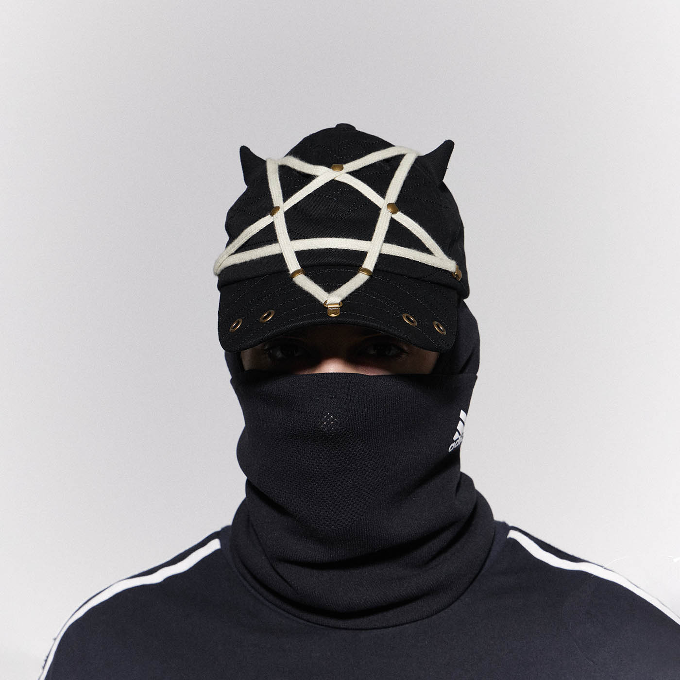 DND4DES Pentagram Rivet Devil Hat-Hat, Cap, Beanie-One size-Free Shipping Leatheretro