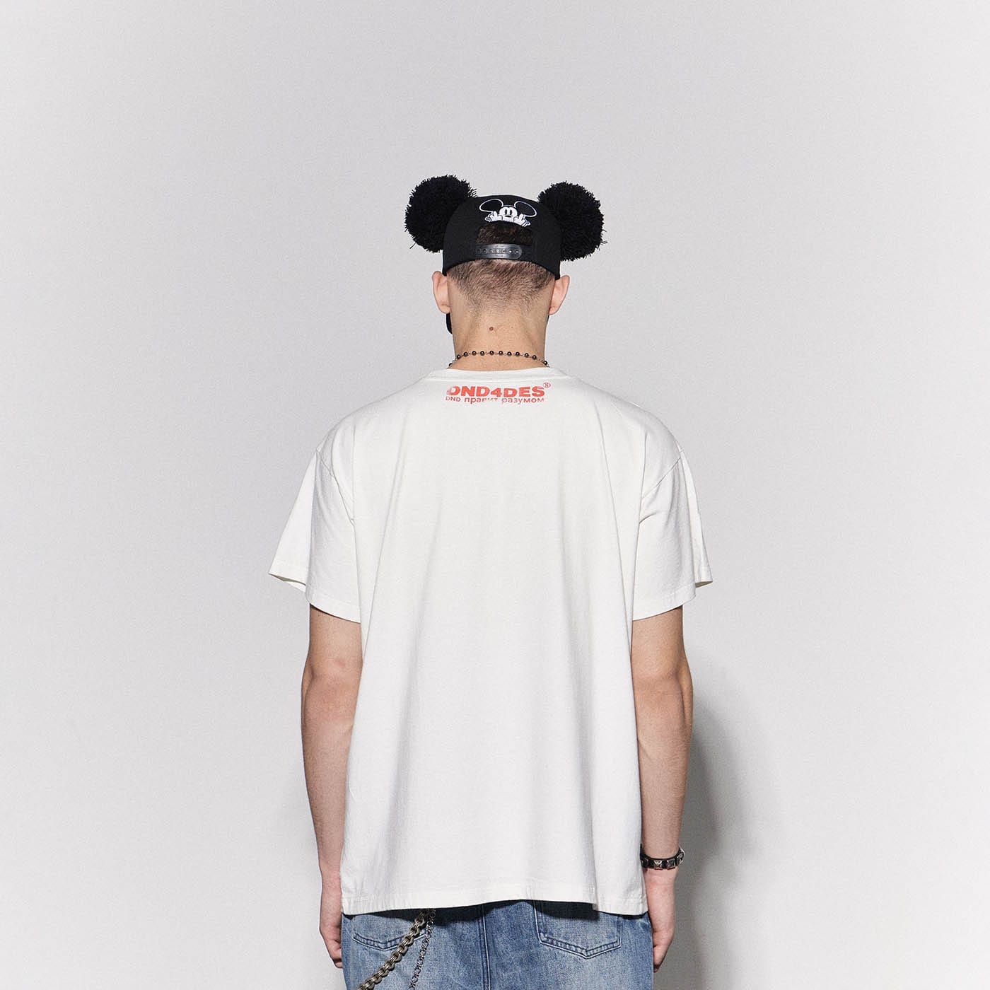DND4DES Mickey Mouse T-Shirt-T Shirt-S-White-Free Shipping Leatheretro