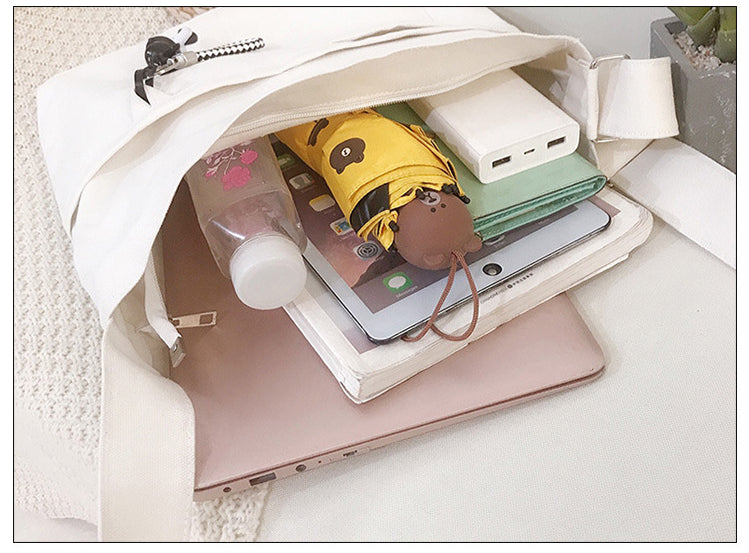 Large Capacity Crossbody Bag for Women-handbags-White-Free Shipping Leatheretro