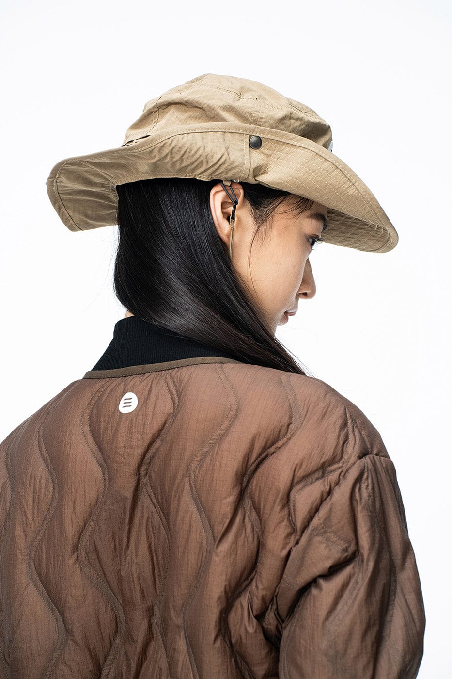 ENSHADOWER Wave Line Texture Light Down Jacket-Jacket-S-Brown-Free Shipping Leatheretro