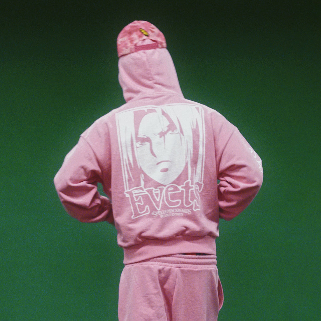 EVETS Anime Graphic Zip-Up Hoodie-Jacket-S-Free Shipping Leatheretro