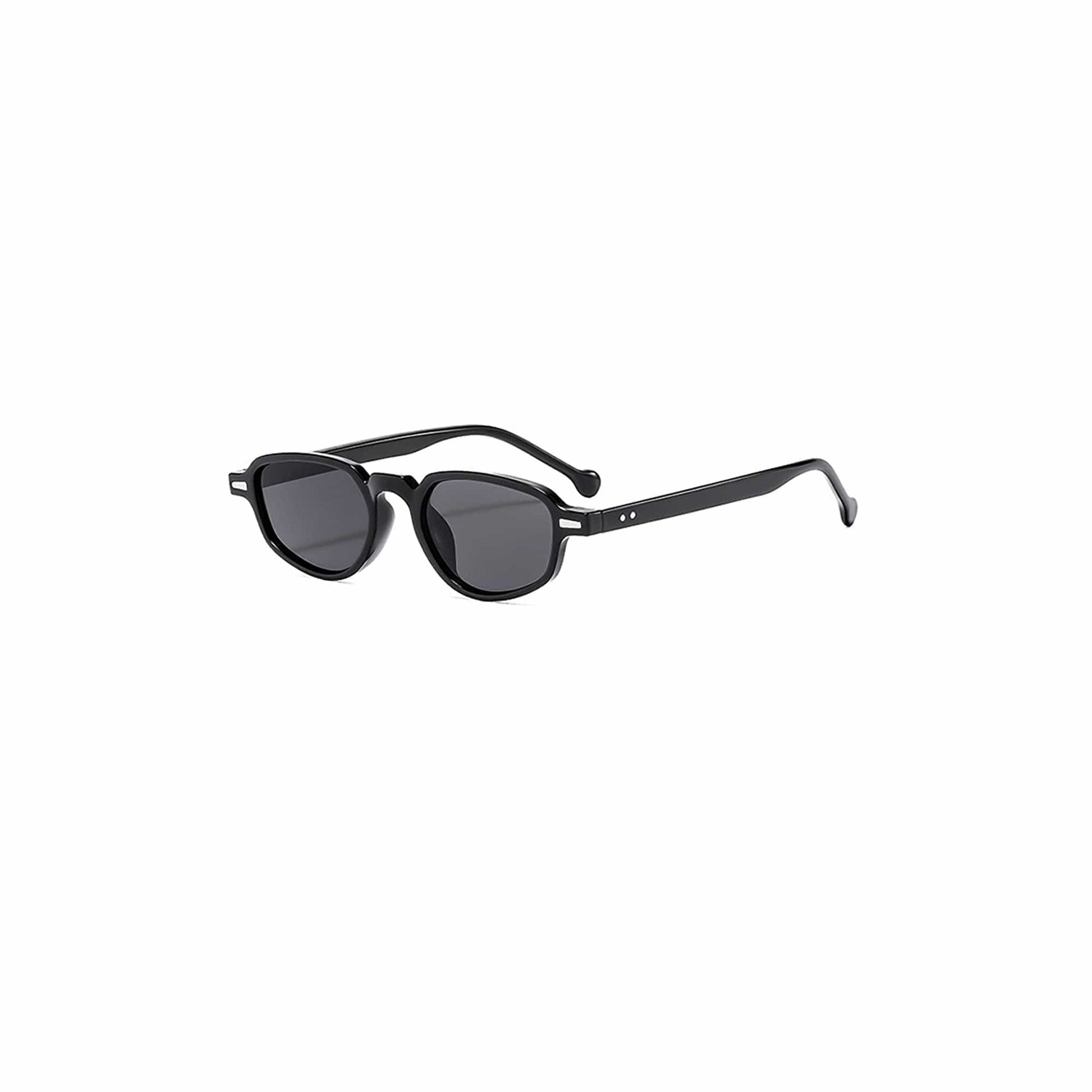 DAMAGE ASIA Gradient Lens Irregular Frame Sunglasses-Sunglasses-Coffee-Free Shipping Leatheretro