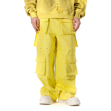 VANN VALRENCE Detachable Multi-Pocket Sweatpants-Pants-S-Free Shipping Leatheretro