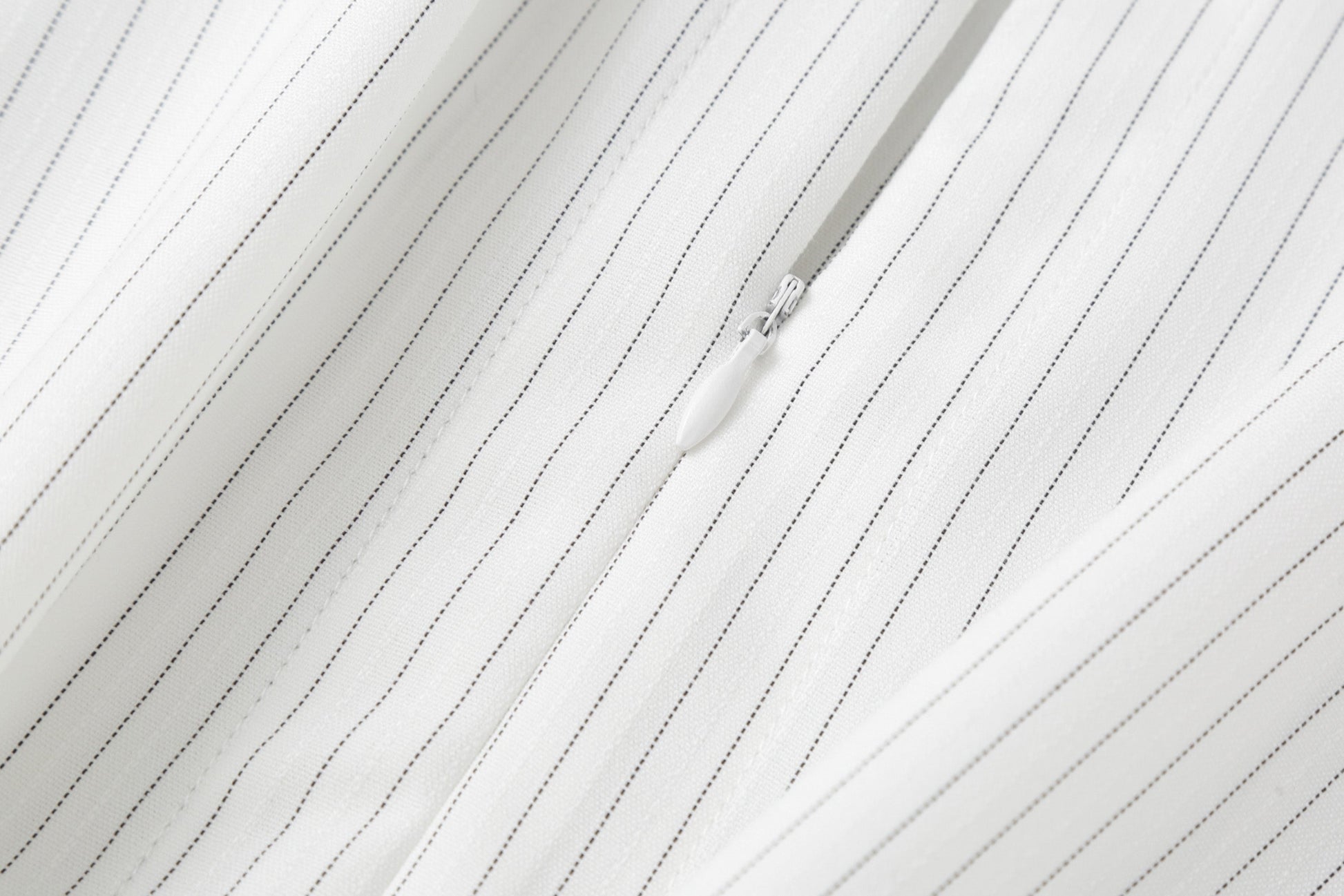 CLP Drawstring Waist Striped V-Neck Shirt-Shirt-M-Free Shipping Leatheretro