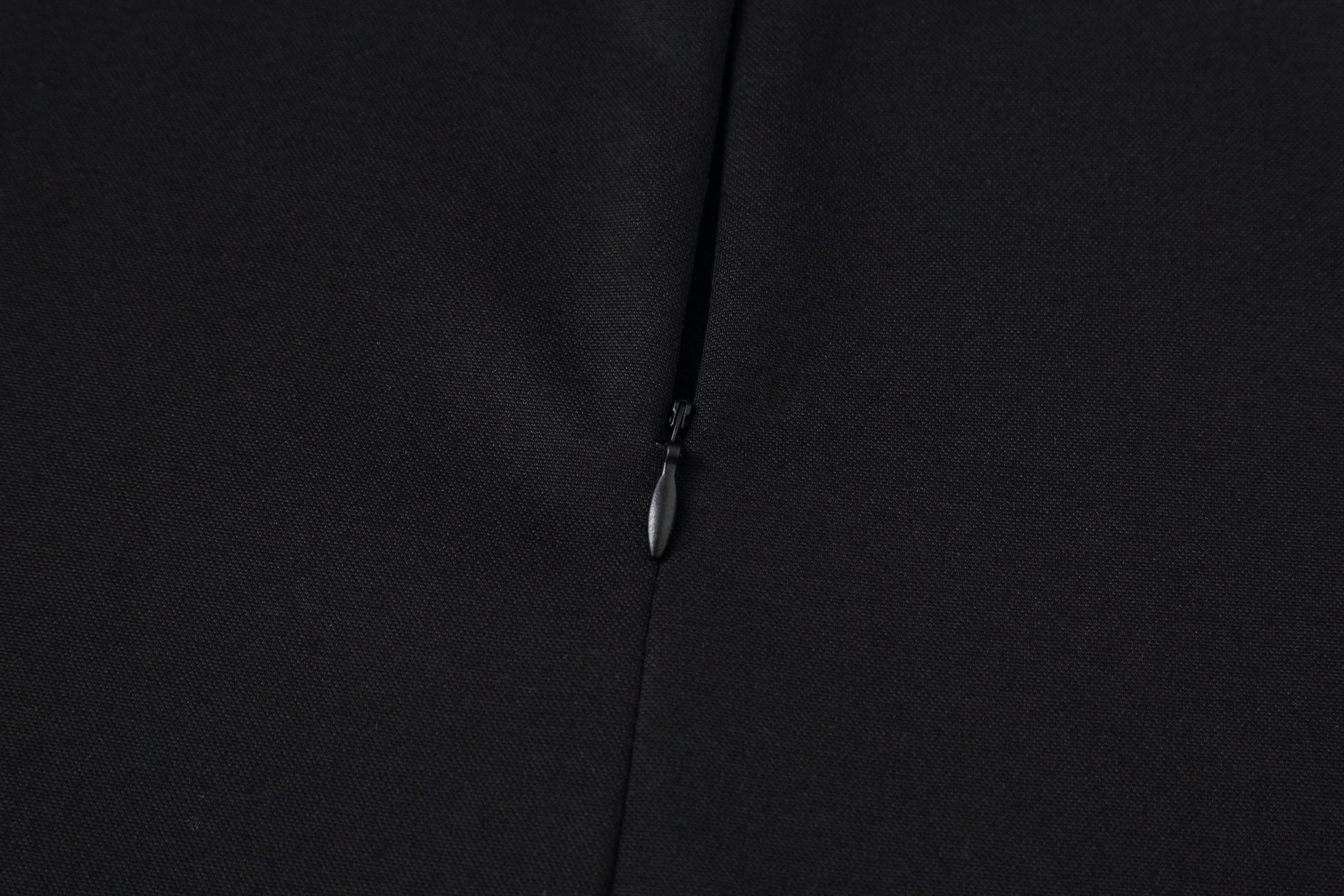 CLP Contrast Stitch Zip-Neck Tee-L/S Tee-M (Preorder)-Free Shipping Leatheretro