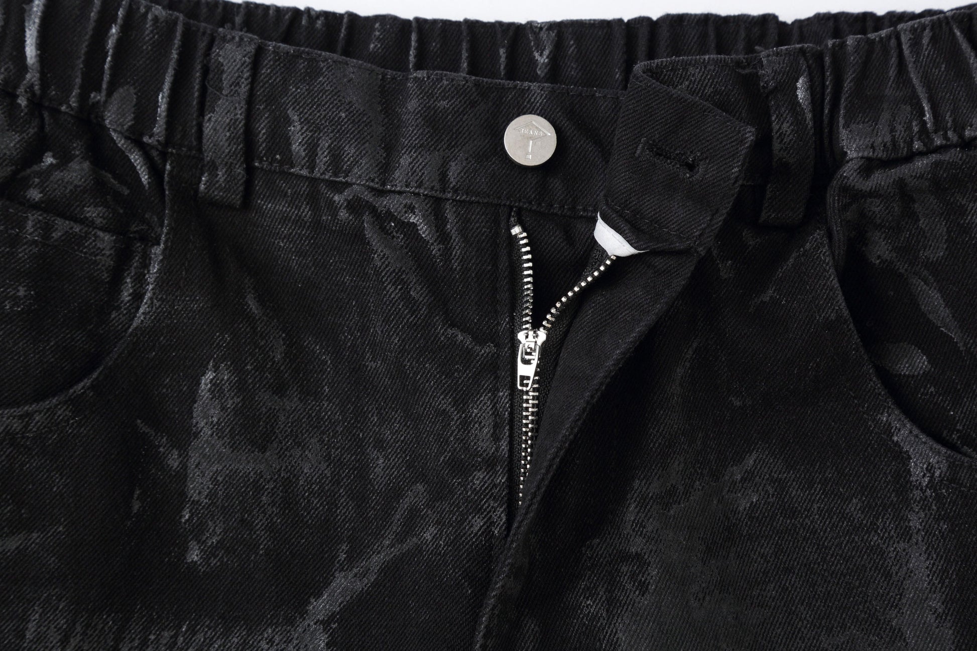 CLP Distressed Curved-Panel Oversized Jeans-Jeans-S-Free Shipping Leatheretro