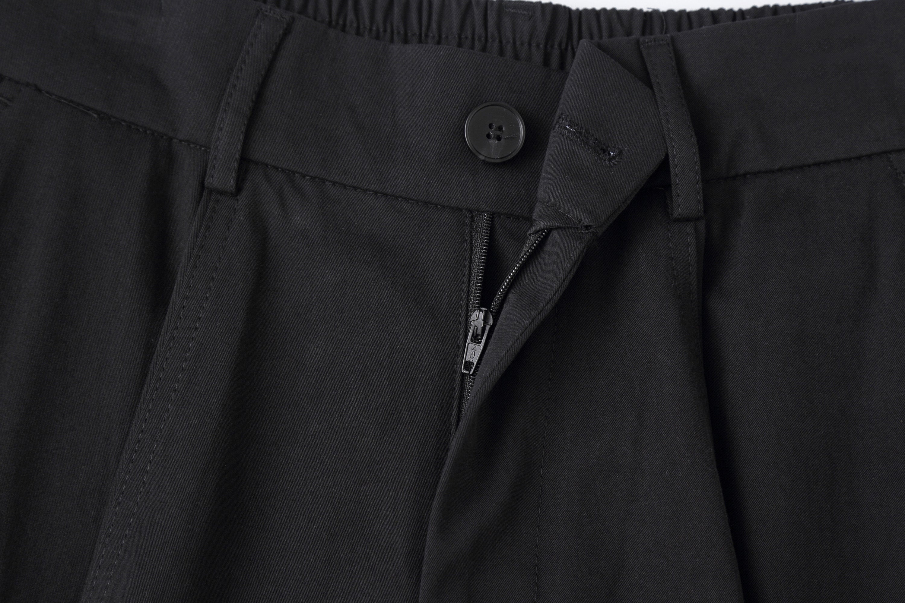 CLP High-Waist Curved Wide-Leg Pants-Pants-S-Black-Free Shipping Leatheretro