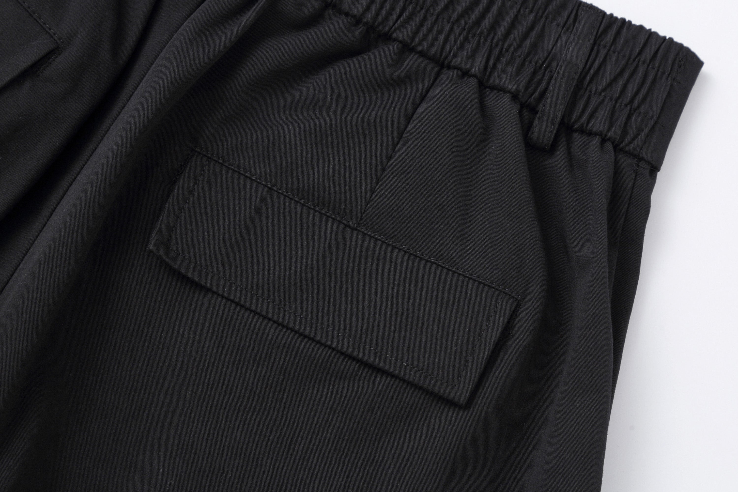 CLP High-Waist Curved Wide-Leg Pants-Pants-S-Black-Free Shipping Leatheretro